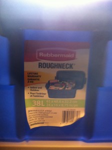 Rubbermaid Roughneck 38L